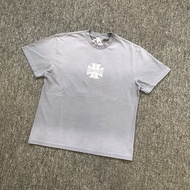 West Coast Choppers 26SS American West Coast Distressed Wash Vintag Retro Short-Sleeved T-Shirt