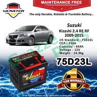 Münster Robust MF CMF 75D23 | 75D23L (60AH) Car Battery Bateri Kereta for Suzuki Kizashi 2.4 RE RF 2