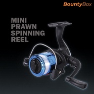 Mini Prawn Spinning Reel Fishing Mesin Udang Kekili Pancing Plastic Spool Casting Gear Tackle Finesse Ultralight Laut