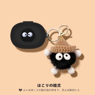 Plush Cinderella Pendant For Anker Soundcore Space A40 Case Silicone Soft Case Pikachu Keychain Pend