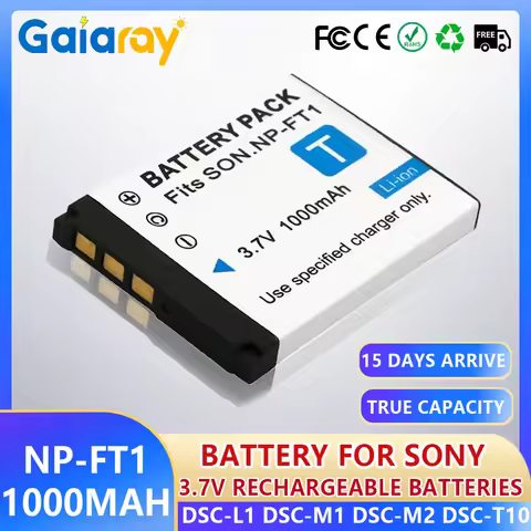 1000mah NP-FT1 NP FT1 NPFT1 Battery for SONY DSC-L1 DSC-M1 DSC-M2 DSC-T10 DSC-L1 DSC-T1 DSC-T3 DSC-T