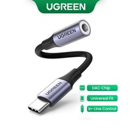 [DAC CHIP] UGREEN Original USB C to 3.5mm Audio Adapter compatible for iPad pro 2018 2020 2021 iPad 