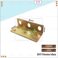 Y&Y Eco Multi Wood Frame Furniture L Bracket / Angle Furniture Connector / Corner L Brace Bracket