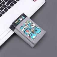 Cat Insect Coffee Coin Purse Document Holder Wallet Cute Cartoon Student Small Wallet Short Cute Car