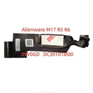 New for Dell Alienware M17 R5 R6  DC Power Jack Cable 09V0GD