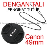 Front Cap Lens FilterRing 49mm 49 mm Canon Fix 50mm f1.8 Kit EF-M 15-45mm f3.5-6.3 STM