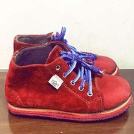 SoleRebels 紅色 麂皮 手工鞋 非洲 輪胎皮 23
