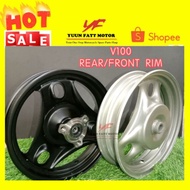 V100 FRONT REAR RIM BLACK GREY/ SUZUKI V100 VS125 FRONT DISC PLATE rim depan belakang/ DISC DEPAN su