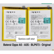 แบตเตอรี่ แท้ Oppo A12 A31 A7 BLP673 4230mAh