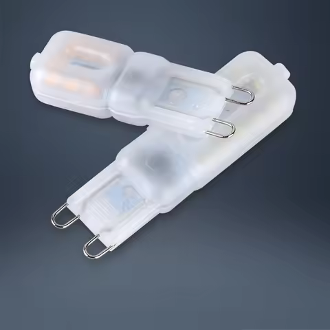 Free shipping G9 LED Lamp Lampada LED 220V 5W 7W Mini Bulb Milky Transparent 360 Beam Angle Lights R