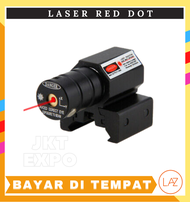 COD - GARANSI RED DOT LASER TACTICAL 100 METER HL-1 / Laser Merah Tembak Jarak Jauh / Laser Scope Senapan Angin / Laser Tembak Siang Malam