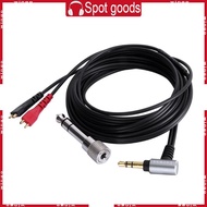 WIN 6 3 Plug Microphone Cable Microphone Headphone Cable Extension for HD25 HD25-1 HD25-1 II HD25-C 