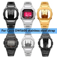 Metal Watch Band + Bezel Set for Casio G-Shock DW5600/DW-5600/GW M5610/GWB 5600 Models | Stainless S