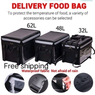Beg Delivery Food Insulated Thermal Runner Beg 62L 48L