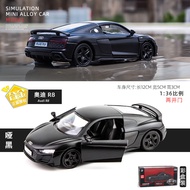 Audi R8 Alloy Toy Car BMW M8 Simulation Children Boys Mercedes Benz Display Car Inertia Driven Remot
