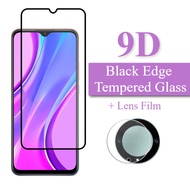 9D Black Edge Tempered Glass For Redmi 7 7A 8 8A Y3 Pro Protective Glass