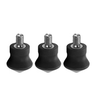 3Pcs Universal Tripod Foot Spikes Set 1/4 Inch Thread Stainless Steel Tripod Monopod Legs Feet Repla