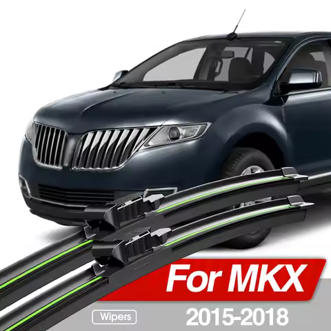 For Lincoln MKX 2015-2018 Front Windshield Wiper Blades 2pcs Windscreen Window Accessories 2016 2017