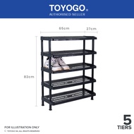 Toyogo 342-5 KT Plastic Shoe Rack (5 Tier)