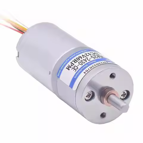 JGA25-2430 micro DC brushless deceleration motor speed regulation high speed motor 12v24v super long