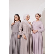 KATUN Nadiraa Hijab Ayzel Dress Cotton Allsize