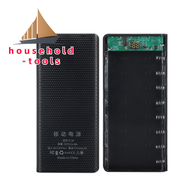 household-tools Power Bank 8 sections 18650 Case Diy QC3.0 5V 9V 12V Battery Holder Charger Box Shel