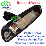 Proton Waja, Gen2, Persona, Satria Neo, Perodua Myvi( 05Y ) Room Mirror ( Black )