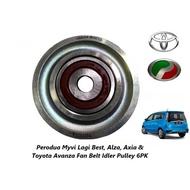 Perodua Myvi Lagi Best, Alza & Toyota Avanza Fan Belt Idler Pulley 6PK