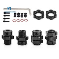 For  1/10 E- E- T-  RC Car Accessories RC Car Upgrade Extended Wheel Hex Hub Adapter 6469 Kit