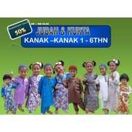 Jubah Dress Budak Perempuan
