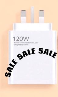 120W Xiaomi 12T Pro Charger+Original Clear Mobile Cover