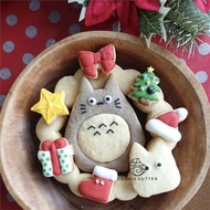 圣誕節龍貓餅干模烘焙餅干蛋糕裝飾餅干模具立體切模