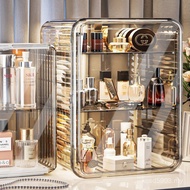 Luxury Storage Box Box Large Pressed Powder Rack Capacity Anti-dust Light Dressing Table Skin Care P