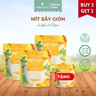 Combo of 3 We'natur Sugar-Free Crispy Dried Jackfruit 35g (free 1 dried jackfruit 35g)