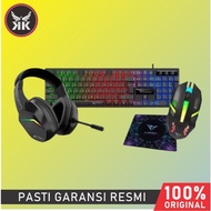 ALCATROZ X-CRAFT BASECAMP 4IN1 WIRED KEYBOARD+MOUSE GAMING COMBO (MOUSEPAD+HEADSET)