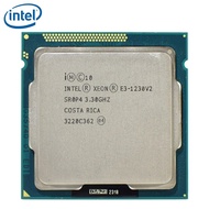 Intel Xeon โปรเซสเซอร์ซีพียู V2 E3-1230 3.3GHz 69W SR0P4 8M Quad Core E3-1230-V2 LGA 1155 CPU E3 1230 V2ทดสอบการทำงาน100%