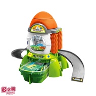 Fix Six Zero Color-Changing Rocket Car Wash Track Set (Car Toy Parking Lot Situational Lane Set)
