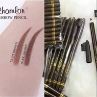 RHOMLON EYEBROW DARKBROWN 1PCS/RHOMLON EYEBROW PENCIL BROW/RHOMLON PENCIL/RHOMLON PENSIL KENING 1PCS