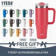 TYESO TS-8866/TS8868 900ml/1200ml Vacuum Insulated Tumbler Keep Cold And Hot Water Bottle Botol Air