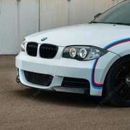 Front Bumper Lip Splitter For BMW E82 Coupe E88 Cabrio M-Tech 118d 120d 120i 125i 2007-2014  Diffuse