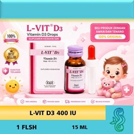 L-VIT D3 400 IU DROPS 15 ML - MEMENUHI VITAMIN DB VIT LVIT D3 400 IU DROPS