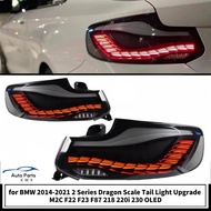Car Styling for BMW M2C F22 F23 F87 218 220i 2014-2022 LED Dynamic Signal Tail Lamp DRL Brake Revers