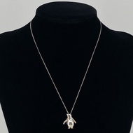 【二手】蒂芙尼 (Tiffany & Co.) 企鵝圖案復古925銀項鍊，5.6克