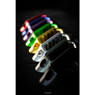 Yuqian Motorcycle Boutique JSTC MOTOR Exhaust Pipe Tail Trim Cover DRG JET SL Mamba Aluminum Alloy