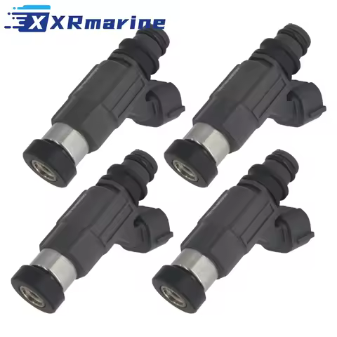Set of 4 Fuel Injector Nozzle Unit 5032693 for Johnson Evinrude 60-70 HP CDH166 Replace Suzuki 4-Str