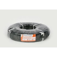 NYYHY Black Stranded Electrical Cable NYMHY/ 2 x 0.75mm 2 x 0.75mm 2x0.75 mm 2x0.75mm Federal (Meter