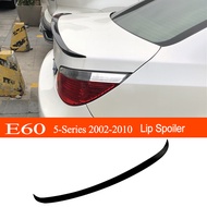 E60 ABS Plastic Car Rear Trunk Wing Lip Spoiler for BMW 2002-2010 5-Series E60 Sedan 4-Door E60 M5 5