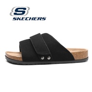 Skechers_ สเก็ตเชอร์ส รองเท้า ผู้ชาย Hyper Slide On-the-GO Sandals Shoes 24Y001-NVY