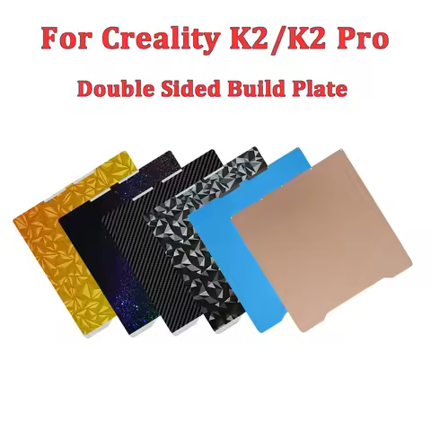 For Creality K2/K2 Pro Build Plate Double Sided Cold Plate PEI PEO PET PEY Heat Bed Spring Steel She