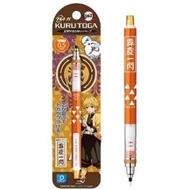 【鬼滅の刃限定版】日本uni我妻善逸自動鉛筆鉛芯筆✏️日本三菱360度旋轉Kuru Toga轉轉筆🎉鬼滅之刃限量版 鬼殺隊九柱第一彈🎉日本空運直送正貨